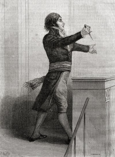 Jean Lambert Tallien Inciting Revolution by French School